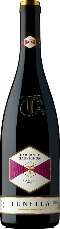 Bottle of Cabernet Sauvignon Colli Orientali DOP from La Tunella