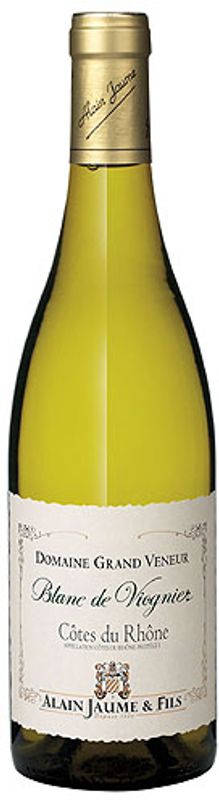 Bottle of Blanc de Viognier Cote-du-Rhone AOC from Alain Jaume & Fils