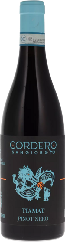 Bottiglia di Cordero San Giorgio TIĀMAT Pinot Nero DOC di Tenuta San Giorgio
