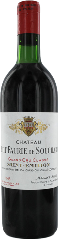 Flasche Château Faurie De Souchard Grand Cru Classé Saint Emilion AOC von Château Faurie Souchard