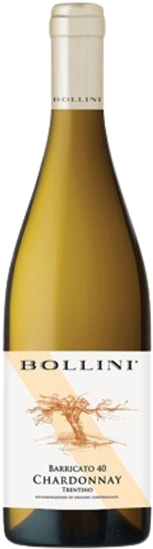 Flasche Chardonnay Barricato 40 Trentino DOC von Bollini