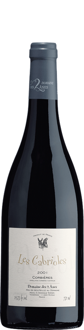 Image of Magali et Dominique Terrier Les Cabrioles Corbières AOC Domaine des 2 Ânes - 75cl - Provence, Frankreich bei Flaschenpost.ch