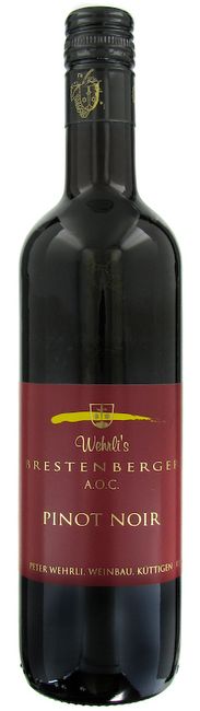 Image of Peter Wehrli Brestenberger Pinot Noir - 50cl - Aargau, Schweiz bei Flaschenpost.ch