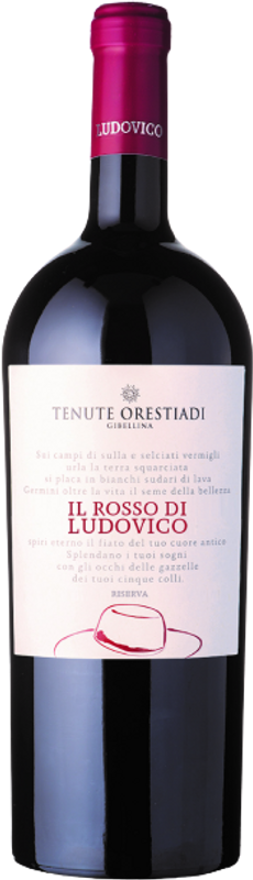 Flasche Il Rosso di Ludovico Riserva IGT von Tenute Orestiadi