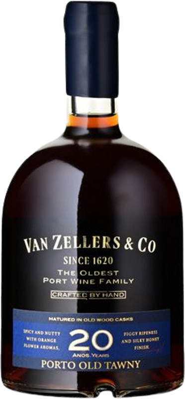 Bouteille de 20 Years Old Tawny Port de Van Zellers & Co