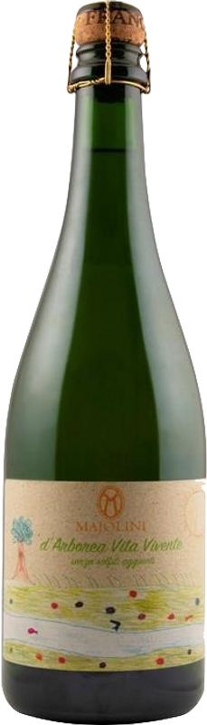 Flasche Franciacorta Pas Dosé D'Armorea Vita Vivente DOCG von Majolini