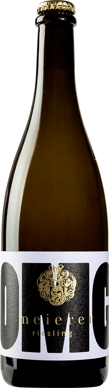 Bottle of OMG Riesling Pét Nat from Weingut Meierer