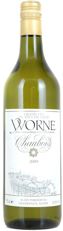 Flasche Yvorne AOC Chaubois Chablais von Alain Parisod