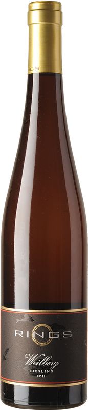 Bottiglia di Riesling Weilberg di Weingut Rings
