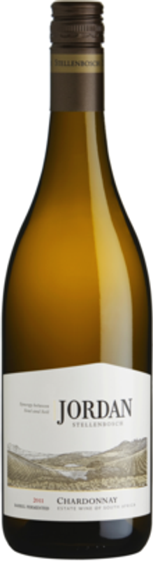 Bottle of Chardonnay unoaked from Jordan Wine Estate