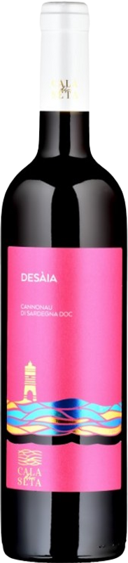 Bottiglia di Cannonau di Sardegna Desàia DOC di Cantina Di Calasetta