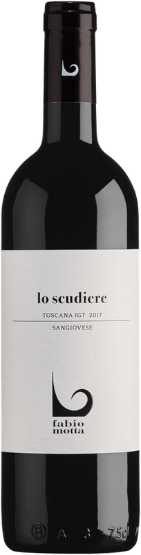 Bottiglia di Lo Scudiere Toscana Sangiovese IGT di Fabio Motta