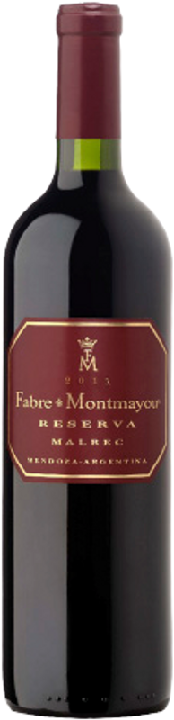 Bouteille de Malbec Mendoza Reserva Fabre Montmayou de Bodegas Fabre