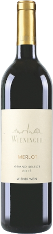 Flasche Merlot Grand Select von Weingut Wieninger