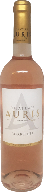 Bottiglia di Corbières Rosé Château Auris Gamme Collection MC di Château Auris
