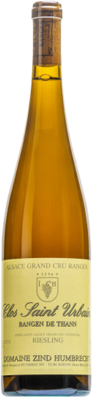 Bottle of Riesling Rangen de Thann Clos St-Urbain AOC Grand Cru from Zind-Humbrecht