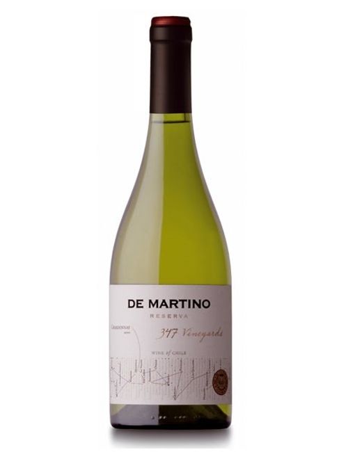 Image of De Martino Chardonnay Reserva 347 Vineyards - 75cl - Valle Central, Chile bei Flaschenpost.ch