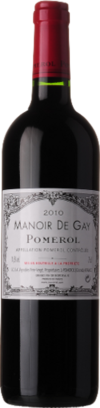 Flasche Manoir de Gay 2ème Vin du Château Le Gay von Château Le Gay