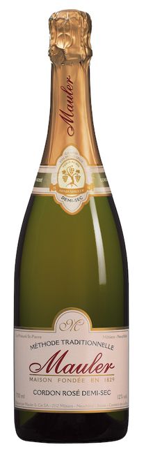 Image of Mauler Cordon Rosé Demi-Sec - 37.5cl - Neuenburg, Schweiz bei Flaschenpost.ch