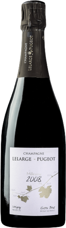 Bottiglia di Champagne Extra Brut Millésime di Lelarge-Pugeot
