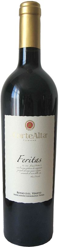 Bouteille de Feritas Rosso del Veneto IGT de Corte alta Fumane