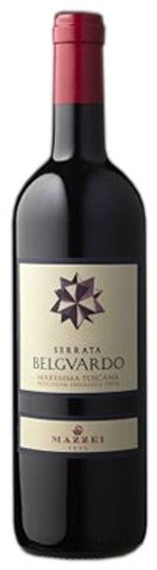 Bouteille de Serrata Belguardo IGR rosso Maremma Mazzei de Marchesi Mazzei