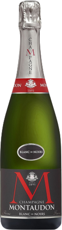 Bottle of Champagne Montaudon Blanc de Noirs from Champagnes Montaudon