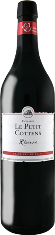Bottiglia di Domaine le Petit Cottens Rouge AOC di J.-P. Walther & Fils