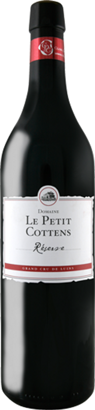 Bouteille de Domaine le Petit Cottens Rouge AOC de J.-P. Walther & Fils