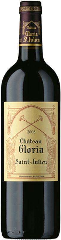 Bottiglia di Chateau Gloria Cru Bourgeois AC di Château Gloria