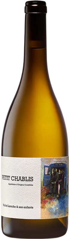 Bottle of Petit Chablis AOC from Le Domaine d'Henri