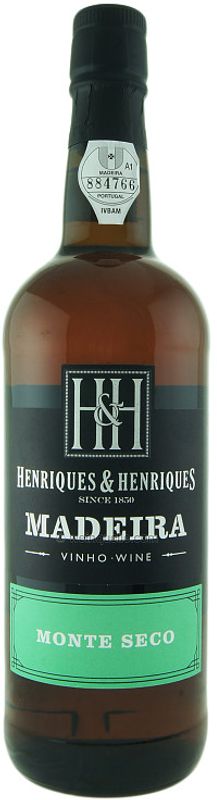 Bouteille de Monte Seco Extra Dry de Henriques & Henriques