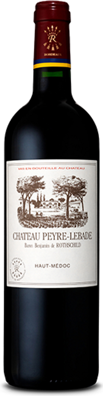 Flasche Château Peyre-Lebade A.O.C. von Baron Edmond de Rothschild