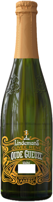 Bottiglia di Gueuze Cuvée René Bier di Lindemans