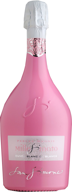 Image of San Simone Perlae Naonis Pink Brut Millesimato Cuvée Blanc de Blanc - 75cl, Italien bei Flaschenpost.ch