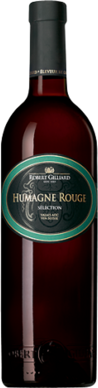 Bouteille de Gilliard Humagne rouge de Gilliard