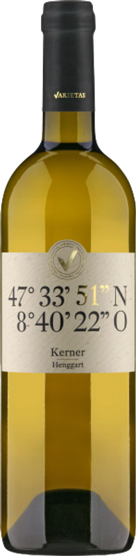 Bottle of Varietas 51 Kerner Henggart AOC Zürich from Rutishauser-Divino