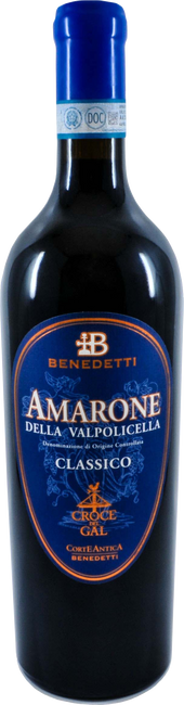 Image of Benedetti Amarone Croce del Gal da Recioto Blue Label - 150cl - Veneto, Italien bei Flaschenpost.ch