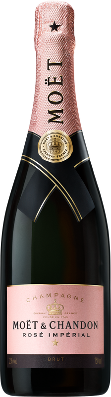 Bottiglia di Champagne Moët & Chandon Rosé Impérial di Moët & Chandon