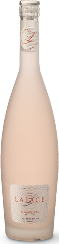 Bottle of Miraflors Rosé Côtes du Roussillon AOP from Domaine Lafage
