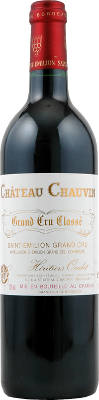 Bottle of Château Chauvin Saint Emilion Grand Cru AOC from Château Chauvin