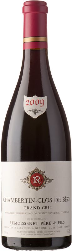 Bouteille de Chambertin Clos de Beze de Remoissenet Père & fils