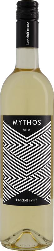 Bottiglia di Mythos weiss VdP Suisse di Landolt Weine