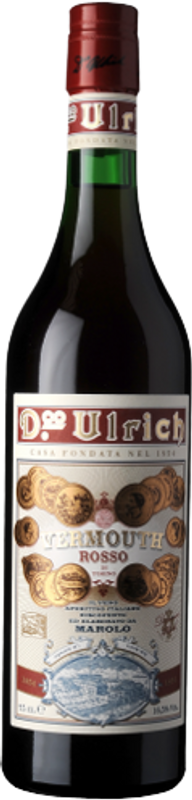 Bottle of Vermouth Rosso Domenico Ulrich from Marolo