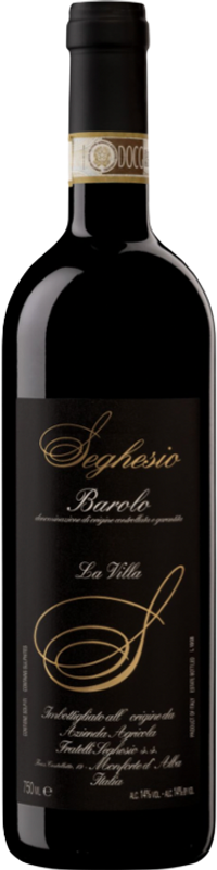 Bottle of Barolo DOCG La Villa from Fratelli Seghesio
