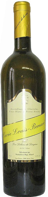 Bouteille de Cuvee Louis-Bernard AOC de Cave Louis-Bernard Emery