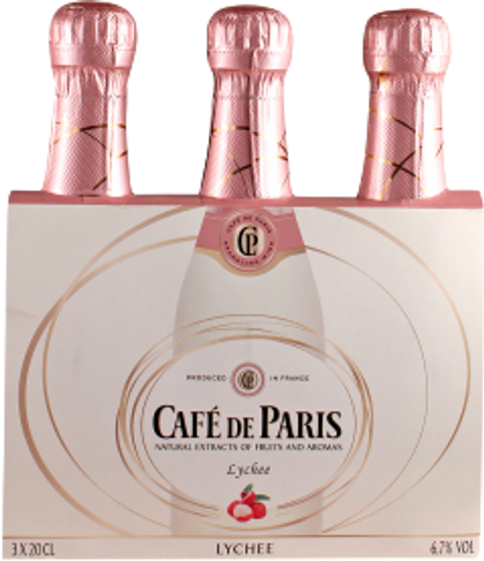 Bottle of Cafe de Paris Litchi from Café de Paris
