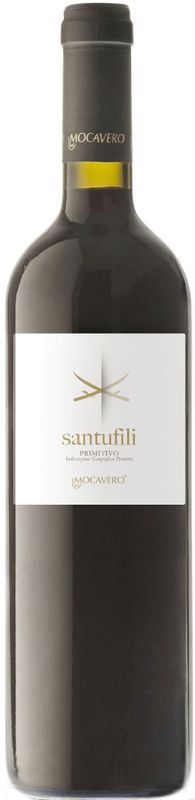 Bottiglia di Primitivo del Salento IGT Santufili di Azienda Vinicola Mocavero