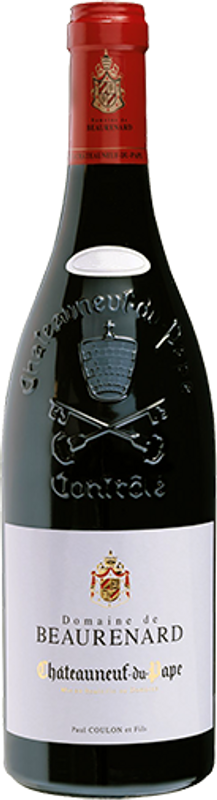 Bottle of Chateauneuf-du-Pape AOC from Domaine de Beaurenard