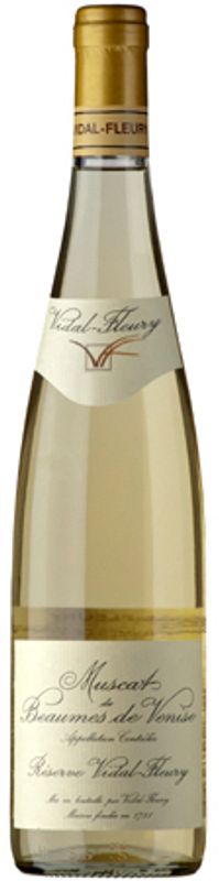 Bottle of Muscat de Beaumes de Venise ac from J. Vidal-Fleury